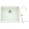 Súprava granitový drez Blanco Rotan 500-U 523076, kuchynská batéria Blanco Mida 519418, 137267