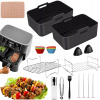 SET 22 ELEMENTOV DOPLNKY PRE FRITÉZU Ninja AIR FRYER