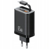 Nabíjačka USAMS Xiang CC299 65W 1xUSB-C 1xUSB-A + USB-C kábel