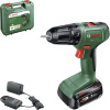 Bosch Home and Garden EasyDrill 18V-38 aku vŕtací skrutkovač, 18 V, 2.5 Ah Li-Ion akumulátor + akumulátor, vr. nabíjačky, + púzdro, 0615A5008K; 0615A5008K