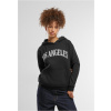 Los Angeles Ladies Fluffy Hoody - black XL