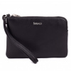 Segali dámska kožená listová kabelka etue A2 Black