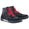boty AKIO kolekce DIESEL JEANS, ALPINESTARS (černá/šedá/červená, vel. 48)
