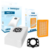 5x syntetické vrecká + filter pre vysávače Karcher - výmeny za 2.863-006.0, 2.863-005.0