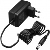Adaptér NTS 1500mA, Univerzálny 12V, 18W, 1.8m kábel, Konektor DC 5.5x2.5, čierny