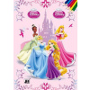Disney princezny-omalovánky A4