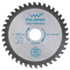 Pílový kotúč s SK plátkami 125x1,8x22,2 zuby 40 WZ, PILANA