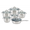 Sada hrncov - 12 prvkov Kinghoff KH-4450 hrnce (Sada hrncov - 12 prvkov Kinghoff KH-4450 hrnce)