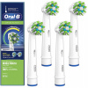 8X NÁHRADNÉ HLAVICE NA KEFKU BRAUN ORAL-B CROSS ACTION ČIERNE