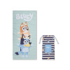 Swim Essentials Plážový uterák z mikrovlákna 135 x 65 cm Bluey