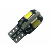 Druhovýroba - Made in China CANBUS LED 8x 5730 SMD pätica T10 W5W / LED parkovacia žiarovka