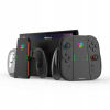 Mimd YAXO nabíjecí grip pro Joy-Con s funkcí nabíjení Nintendo Switch 2 Techno černá