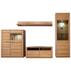 Livetastic OBÝVACIA STENA, jadrový buk, farba buka - Drevený nábytok do obývačky - 000196074902