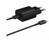 Rýchlonabíjačka Samsung EP-TA800, USB-C, 25 W, čierna - voľne ložená