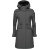 Dámsky softshellový kabát LOAP LUNARA dark gray|L