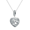 GRACE Silver Jewellery Stříbrný náhrdelník Matka a Dcera - stříbro 925/1000 NH-SCC2765/91 Stříbrná 45 cm