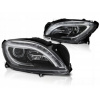 PREDNÉ SVETLÁ PRE MERCEDES W166 11-15 ČIERNE LED M-TRIEDA