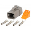 zástrčka DEUTSCH DTP obal dutiniek 4P (sada) (DTP06-4S - pre káble 2-4mm2)