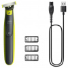 Philips Norelco OneBlade QP2724/23 pánsky holiaci strojček Planžetový holiaci strojček Zastrihávač Šedá, Limetka (QP2724/23)