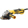 DeWALT DWE4357 Uhlová brúska bezuhlíková, regulácia otáčok (1700W/125 mm)