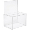 Sigel box pre promoakcie s vhadzovacím výrezom VA150 priehľadná (š x v x h) 225 x 310 x 170 mm 1 ks; VA150