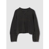 GAP Oversize mikina Heavyweight Čierna M Čierna Čierna