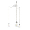 RENDL KOMBIX 3 závesná súprava BZ+TK+CHO 230V LED E27 3x15W