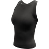 Dámský funkční crop top SENSOR Infinity Eco černý Velikost: S, Barva: černá