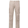 Kariban Kalhoty Kariban K745 do pasu pánské COT20K745125u3-beige Béžová
