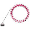Hula Hoop Smart gymnastická obruč tm. ružová