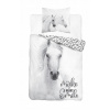 Detexpol Obliečky Kôň white Bavlna 140x200 70x80