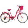 Mestsky bicykel - City Bike Damka 26 Dallas pre ružové prijímanie (Mestský bicykel Lady 26 Dallas na spoločenstvo ružový)