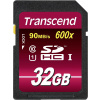 Transcend - Pamäťová karta Flash - 32 GB - Trieda 10 - SDHC UHS-I