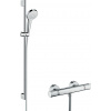 Hansgrohe Sprchový systém Croma Select S na stěnu s termostatickou baterií bílá/chrom 27014400