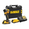 DCF850D2T DEWALT 18V AKU BEZUHLÍKOVÝ RÁZOVÝ UTAHOVÁK 1/4