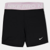 Nike Pro Shorts Junior Girls Black/Doll 13 rokov