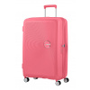 American Tourister Soundbox Spinner77/28 EXP Sun Kissed Coral červená 97 l