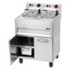 Elektrická dvojitá fritéza s podstavcom Redfox FE 61/13 ELT - 2x 13 l, 400 V