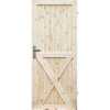 Vnútorné dvere Radex drevené LOFT X Otváranie dverí: Ľavé, Šírka dverí: 70 cm