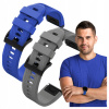 Sada: 2x Pásik pre Garmin Fenix 5S 6S 7S 8 Plus Pro Solar 42 mm QuickFit