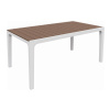 Stôl záhradný KETER Harmony White/Cappuccino