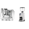Rocket Espresso R NINE ONE + Eureka Atom Specialty 65, white