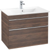 VILLEROY & BOCH Venticello závesná skrinka pod umývadlo, 2 zásuvky, 753 x 502 x 590 mm, Arizona Oak, A92501VH