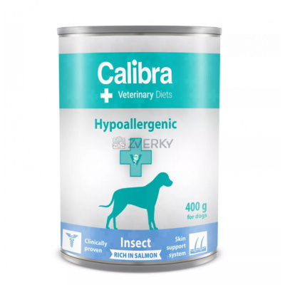 Calibra VD Dog Konzerva Hypoallergenic Insect&Salmon 6 x 400 g