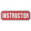 Nášivka - štítok MAXPEDITION® na velcro panel - Instructor, červená