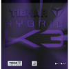 Poťah Tibhar HYBRID K3 Vyberte FARBU poťahu: čierny / BLACK, Vyberte HRÚBKU špongie: max