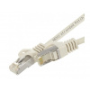 SFTP Patch Kábel Neku 2x RJ45 CAT7 PiMF, PE, PoE, 15m, sivý
