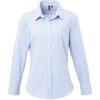 Premier Košile PR 320, popelínová, dlouhý rukáv, dámská COT39032095913-light blue/ 3XL Modrá světlá/bílá