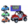 Kovový jeep 1:43