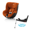 BRITAX Autosedačka set Dualfix 5Z + Flex Base 5Z, Golden Cognac